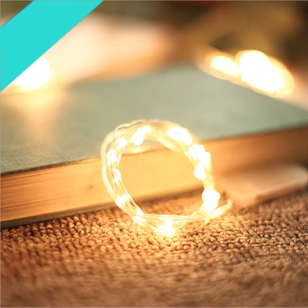 DIY перо фейерверк лампа светодиодный строка наружного освещения во дворе