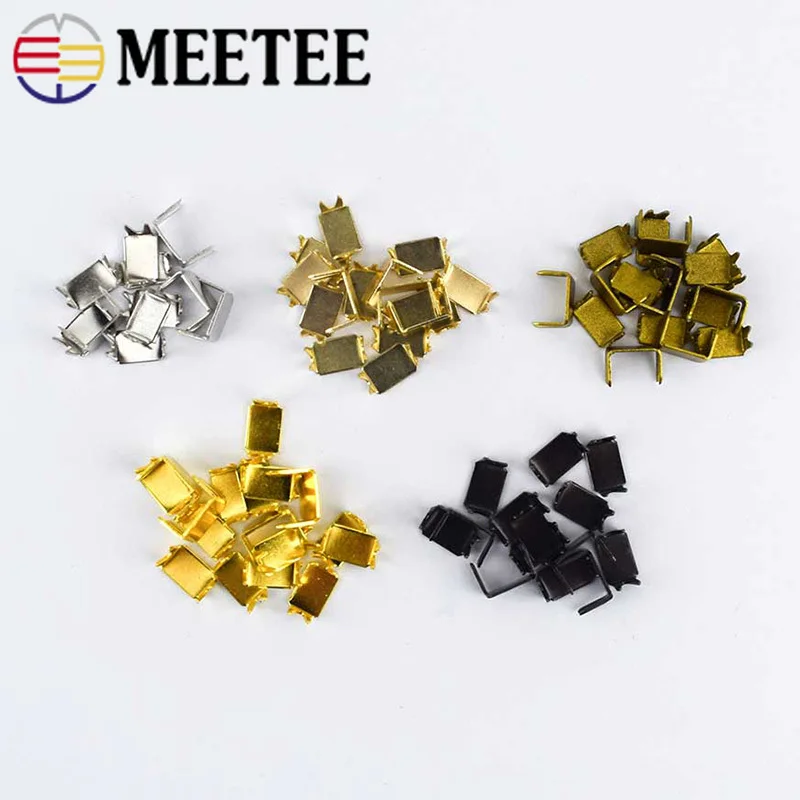 Meetee Нескользящие металлические заглушки на молнии замки для 3 #5 #8 #10 # Zipps набор