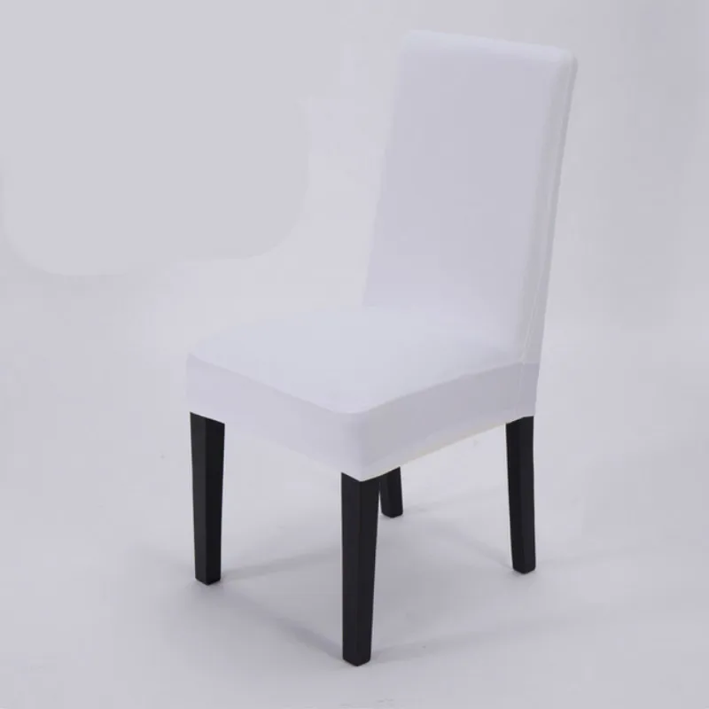 Чехлы на стулья универсальные эластичные тканевые Современные Простые цветные