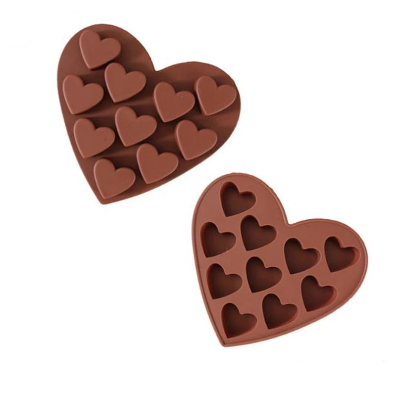 3D Сердце формы торт силиконовые DIY для шоколада мыла декорирования торта Кухня