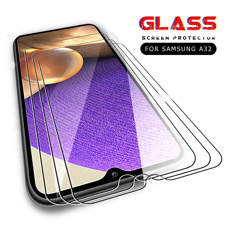 

9D Protective Glass On For Samsung Galaxy A02 A12 A22 A32 A42 M02 M12 Tempered Screen Protector Samsung A52 A72 A82 Glass Film