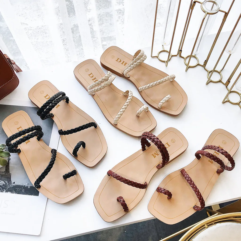 Новинка 2019 года сезон весна осень Модные женские летние туфли на плоской подошве