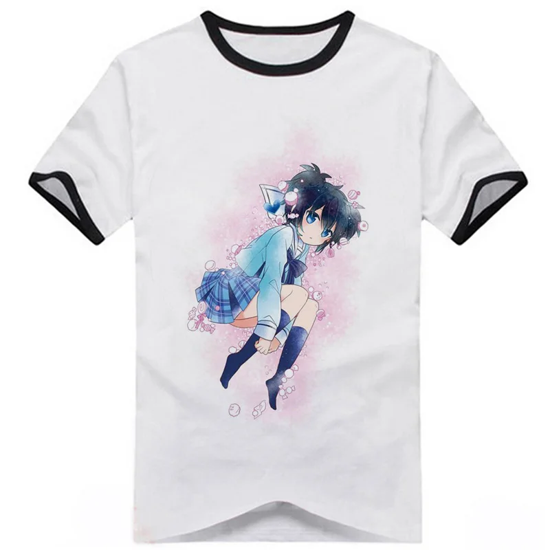 

Аниме Happy Sugar Life Satou Matsuzaka Косплей Костюм с принтом хлопковая Футболка Rinne футболка