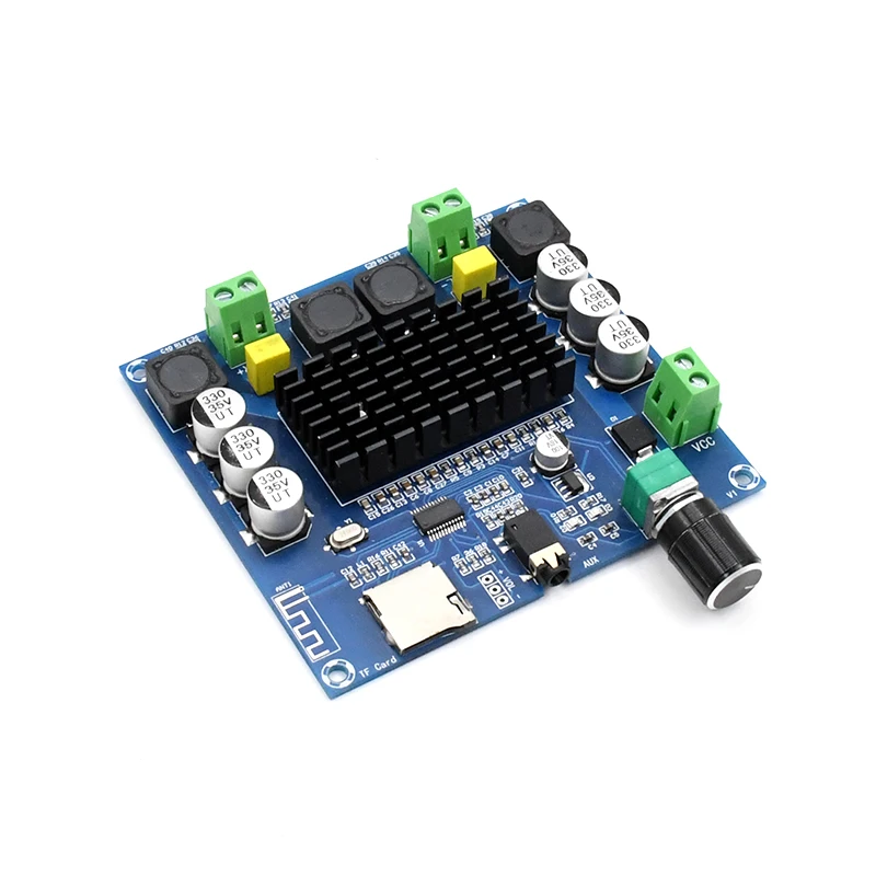 2x100 Вт Bluetooth-совместимый 5 0 TDA7498 цифровой усилитель мощности плата стерео аудио AMP