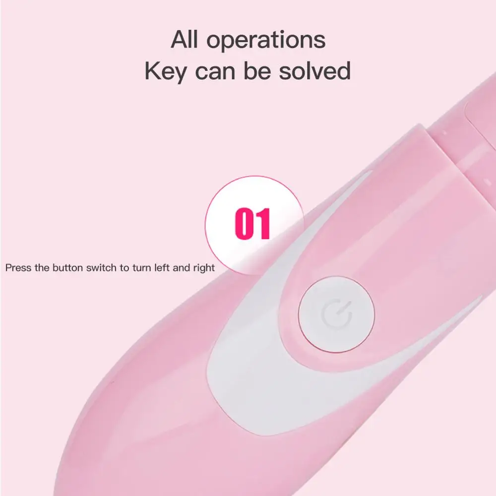 

Electric Nail File Safety Cutter Trimmer Automatic Clipper for Baby Toes and Fingers