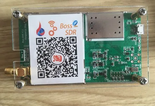 Экспериментальная платформа SDR для коммуникации программное обеспечение BossSDR