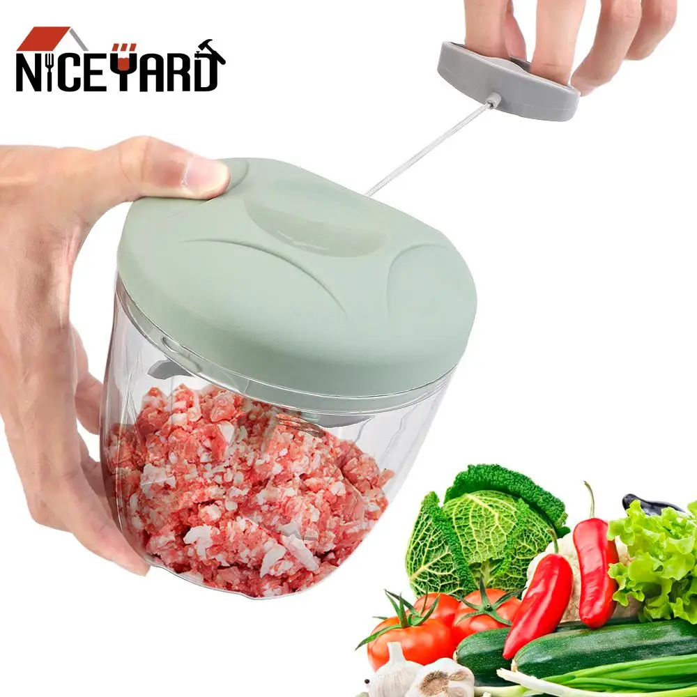 

Hand-Pulled Cut Crushed Garlic Ginger Fresh Chili Garlic Triturator Manual Mashed Crusher Chopper
