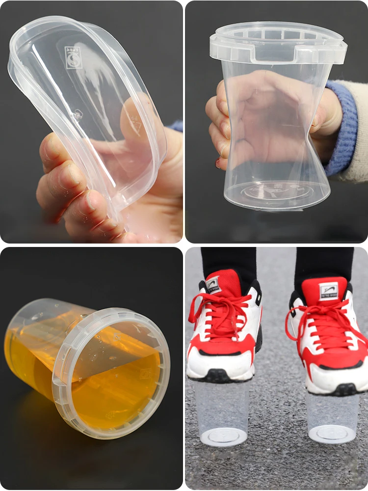 Одноразовый чаша одноразовые посылка суповая чашка запаянный герметичный чехол