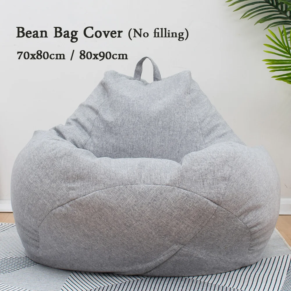 Большие кресла мешки чехлы для диванов однотонный простой дизайн дома ленивых