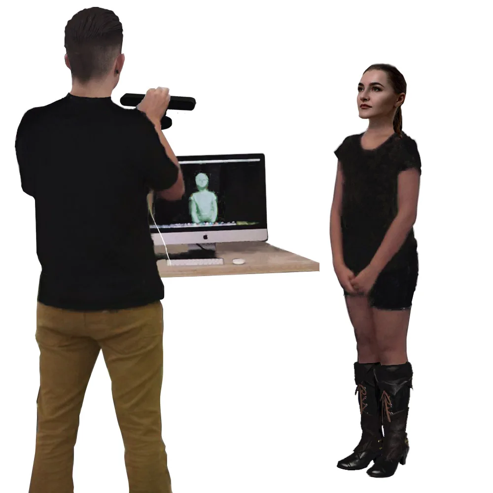 3D сканер he3d DIY Z17OR ручной объекта тела и лица для 3D-принтера с программным