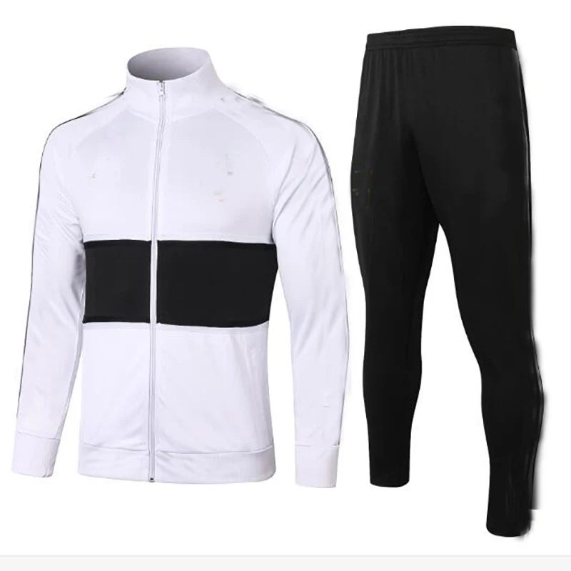 

Siddons Training Suit 2020 2021 Men Suit Football Tracksuit Training Wear Long Sleeve Zippers Football Kit