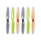 16 пар Gemfan 65 мм 2 Лопасти PC зубочистка пропеллер 1 мм 1,5 мм для FPV Racing 2,5 дюйма зубочистка для Дронов запчасти 1102 1103 1104 1105