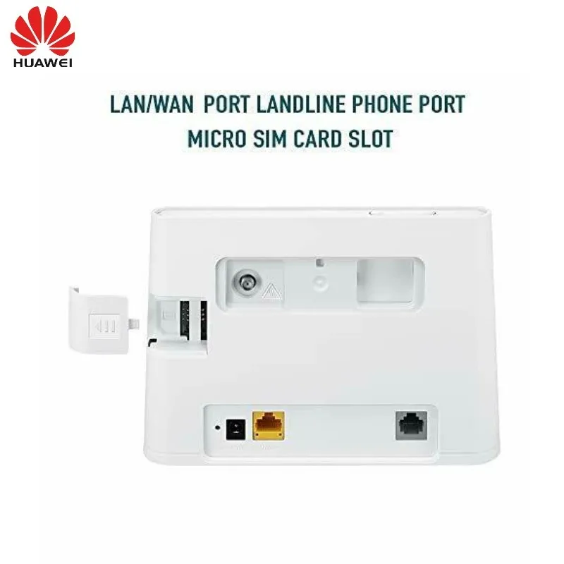 

Unlocked New Huawei B311 B311s-220 3G 4G LTE CPE Router Wireless Mobile WiFi with Antenna PK B310s-22 B315s-22 B593