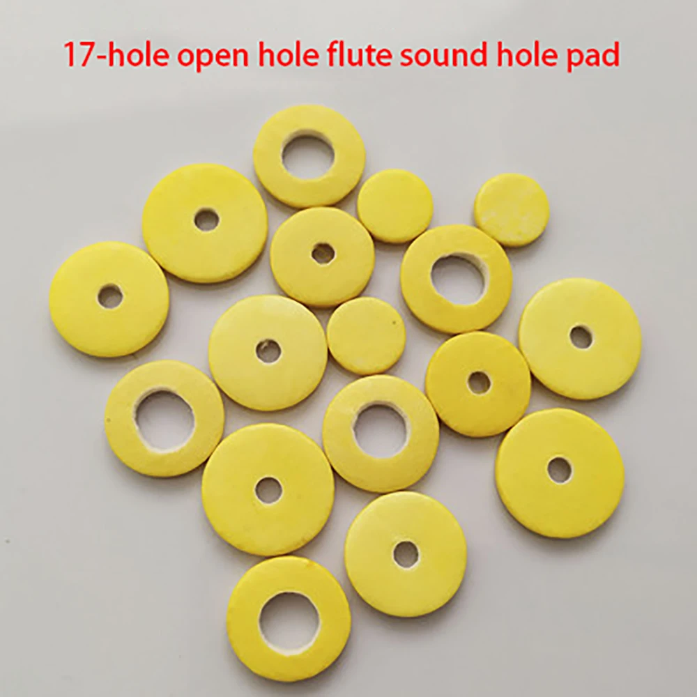 17 hole открытый Флейта с отверстиями звук отверстие pad корпус музыкальный