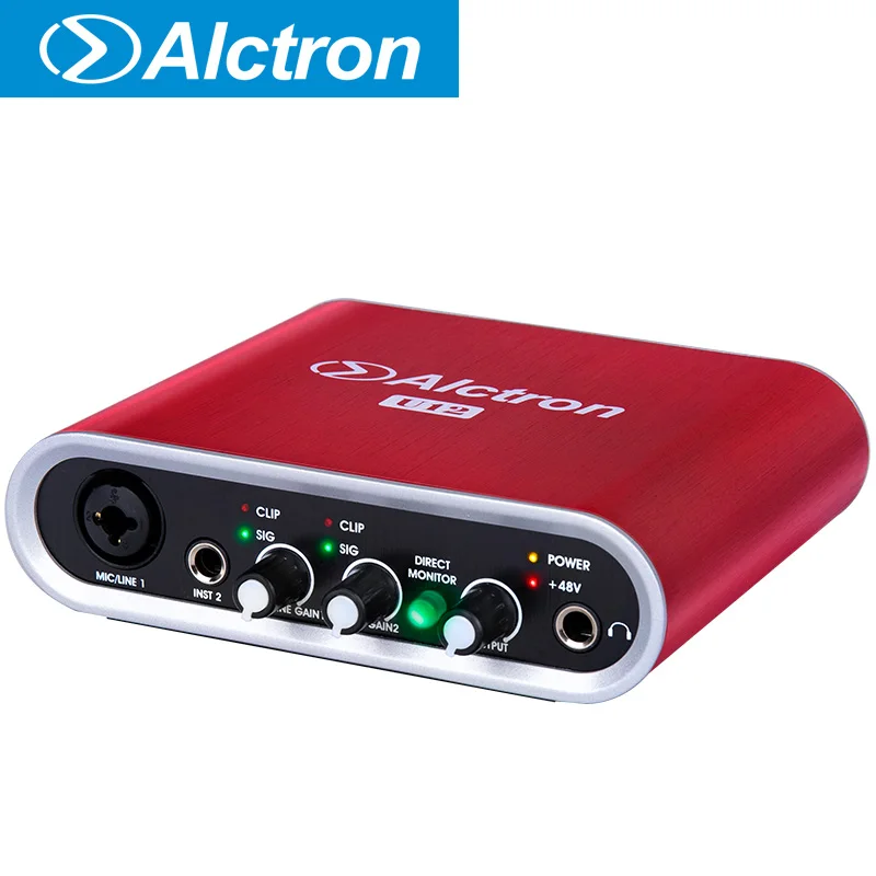 

Alctron U12 professional broadcasting audio interface, multi-function, monitor directly, used in studio, stage performance