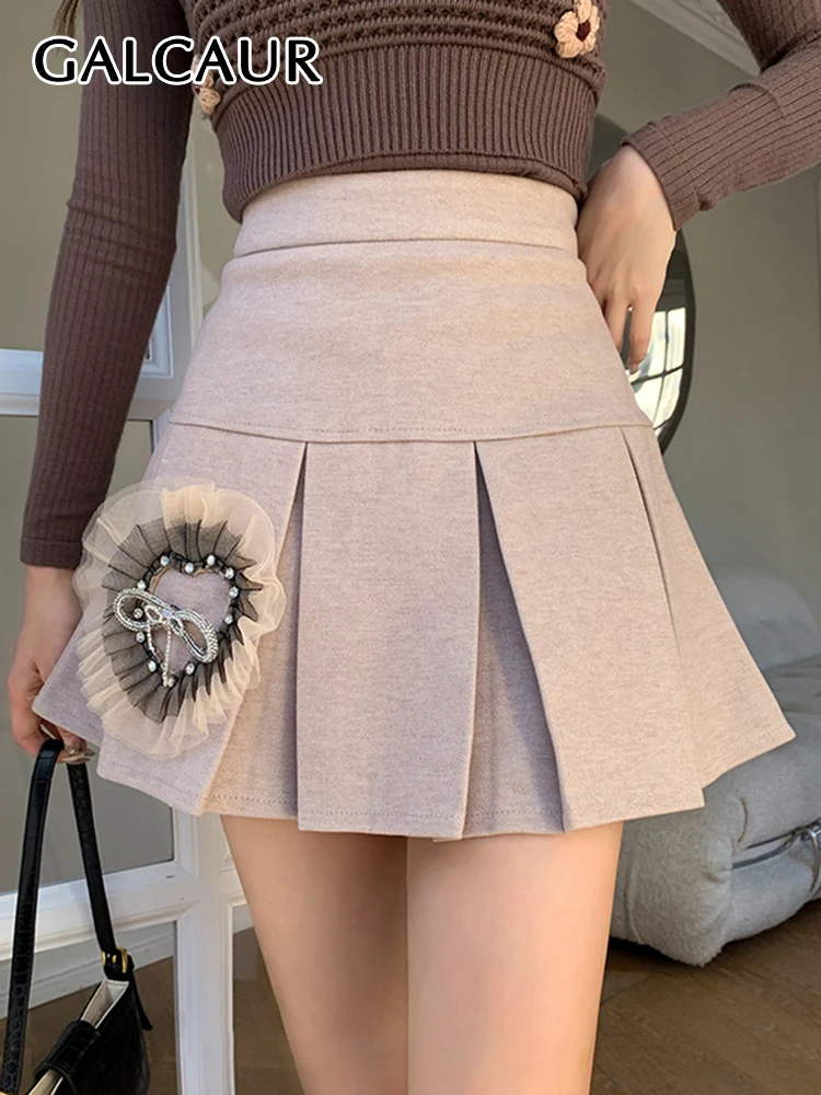 

Юбка Женская Повседневная составного кроя, с высокой талией, 2021