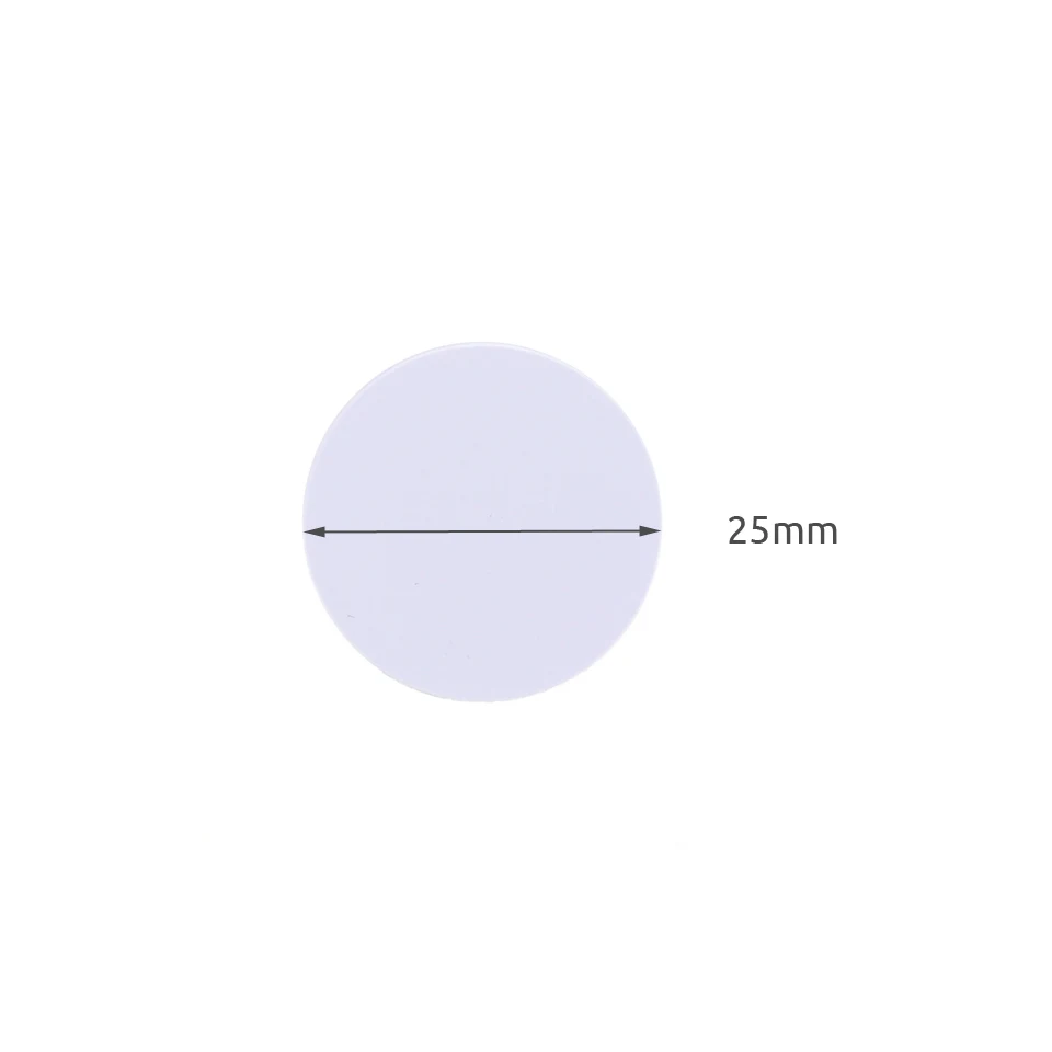 50 шт., NFC-карта NTAG215, бирка для монет для TagMo Forum type 2, NFC-бирки, чип Ntag 215, 504 байт, чтение, запись, бесплатная доставка