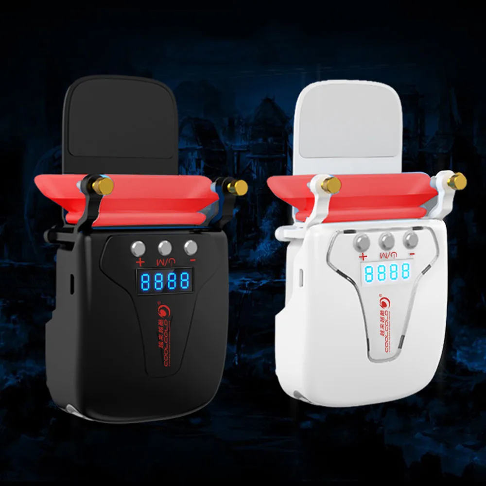 

Strong Laptop Cooling Vacuum Fan External USB Silent Ice Notebook Cooler Digital Display Adjustable Smart Model Cooler VS Pad