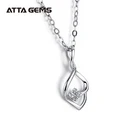 Алмаз высшего качества, проверенный в прошлом цвете диаметром 3,0 мм, бриллиант муассанита для изготовления ожерелья, ожерелья с бриллиантовым камнем, подвеска