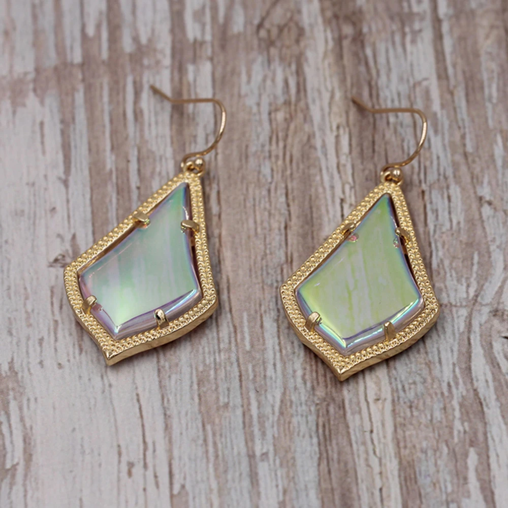 Женские серьги капельки с жемчугом черный и белый цвета модные ювелирные изделия