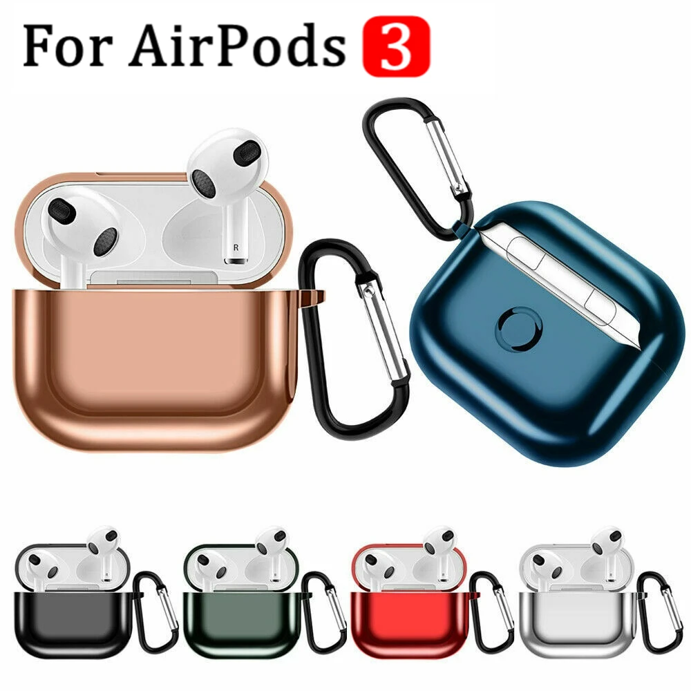

Для Apple Airpods 3 чехол с зарядным боксом защитный чехол из ТПУ противоударный чехол для наушников для Airpods 3 2021 беспроводные наушники