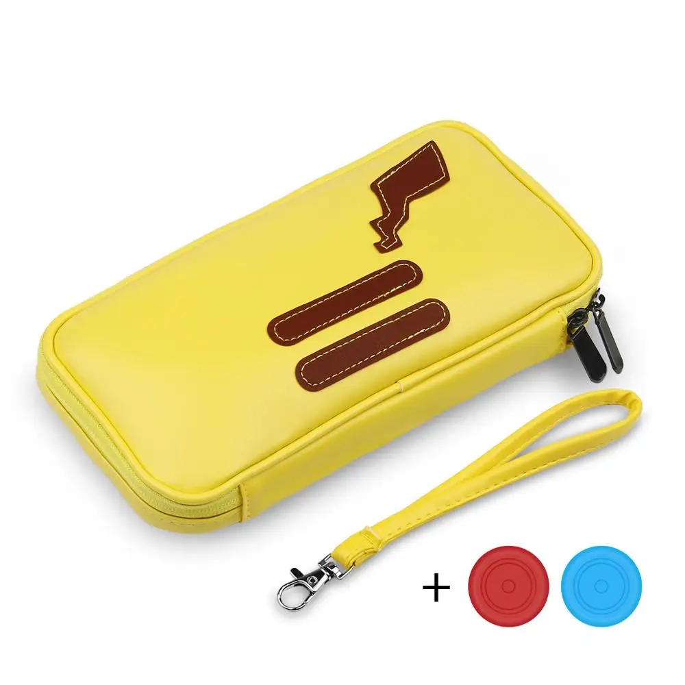 Small Size4 IBen Портативный PU чехол для переноски сумка для хранения для kingd Switch аксессуары Pokeball водостойкая консоль NS - Цвет: Small Size4
