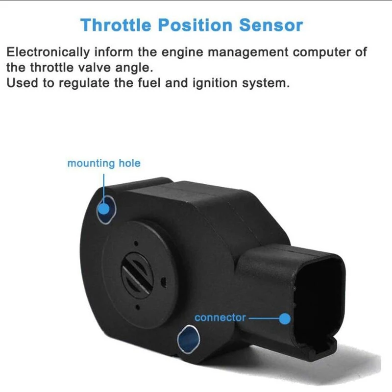 Throttle Position Sensor TPS APPS Replacement for 1998-2004 Dodge Ram Cummins Engine Replaces 53031575 53031576 | Автомобили и
