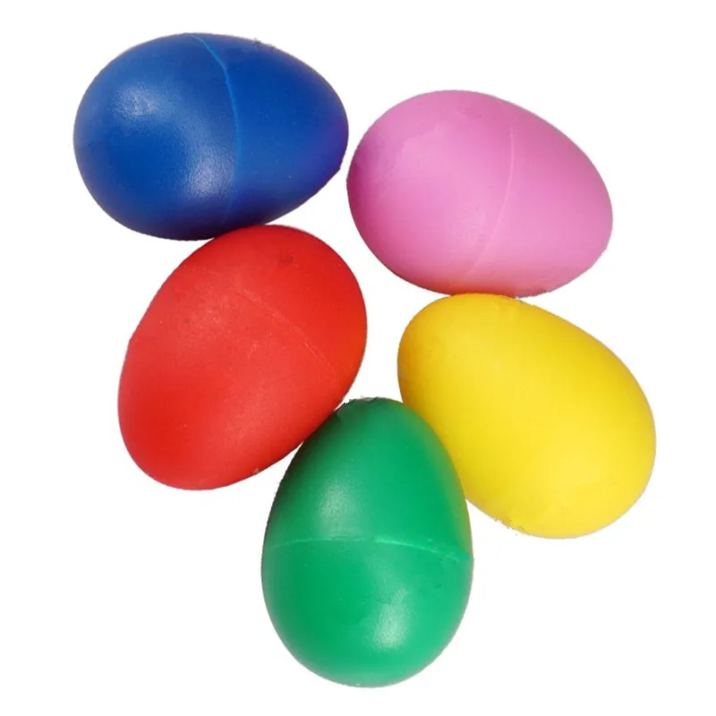 5 шт./лот цветные музыкальные звуковые яйца ручная перкуссия Маракас Румба