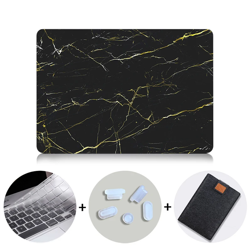 MTT чехол для ноутбука Macbook Air Pro retina 11 12 13 15 16 мраморный Жесткий Чехол для mac book 13,3 дюймов с сенсорной панелью a1706 a1502 - Color: MB18