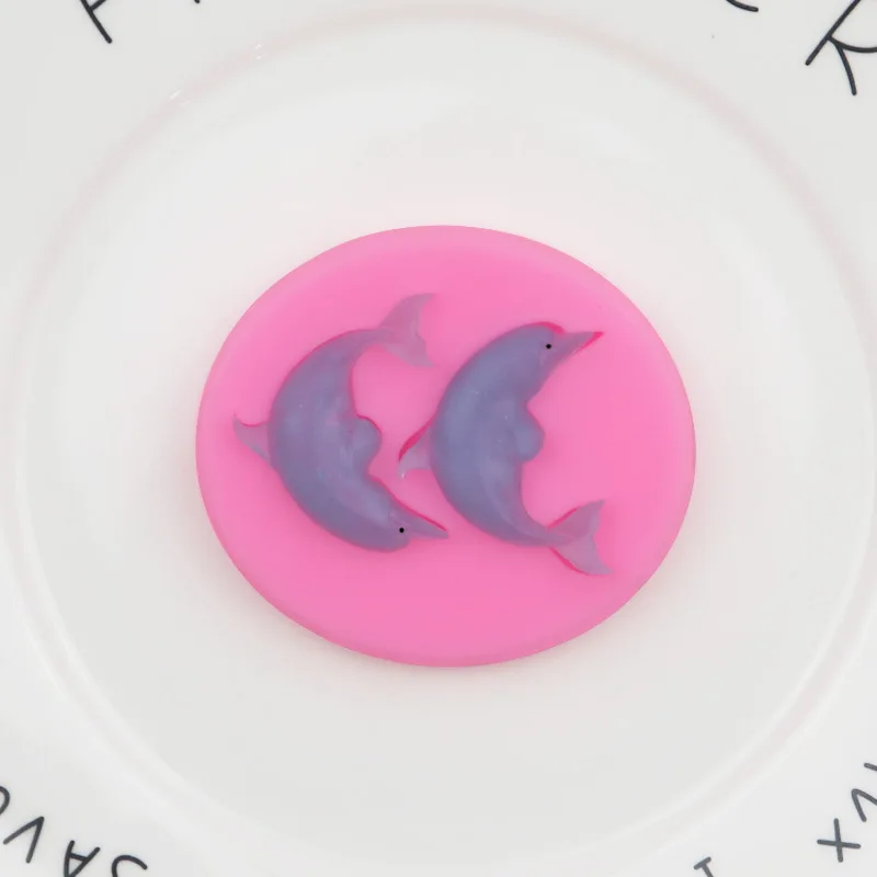 

Big Whale Fondant Silicone Mold DIY Baking Handmade Ultra-Light Clay Mold XGY-242