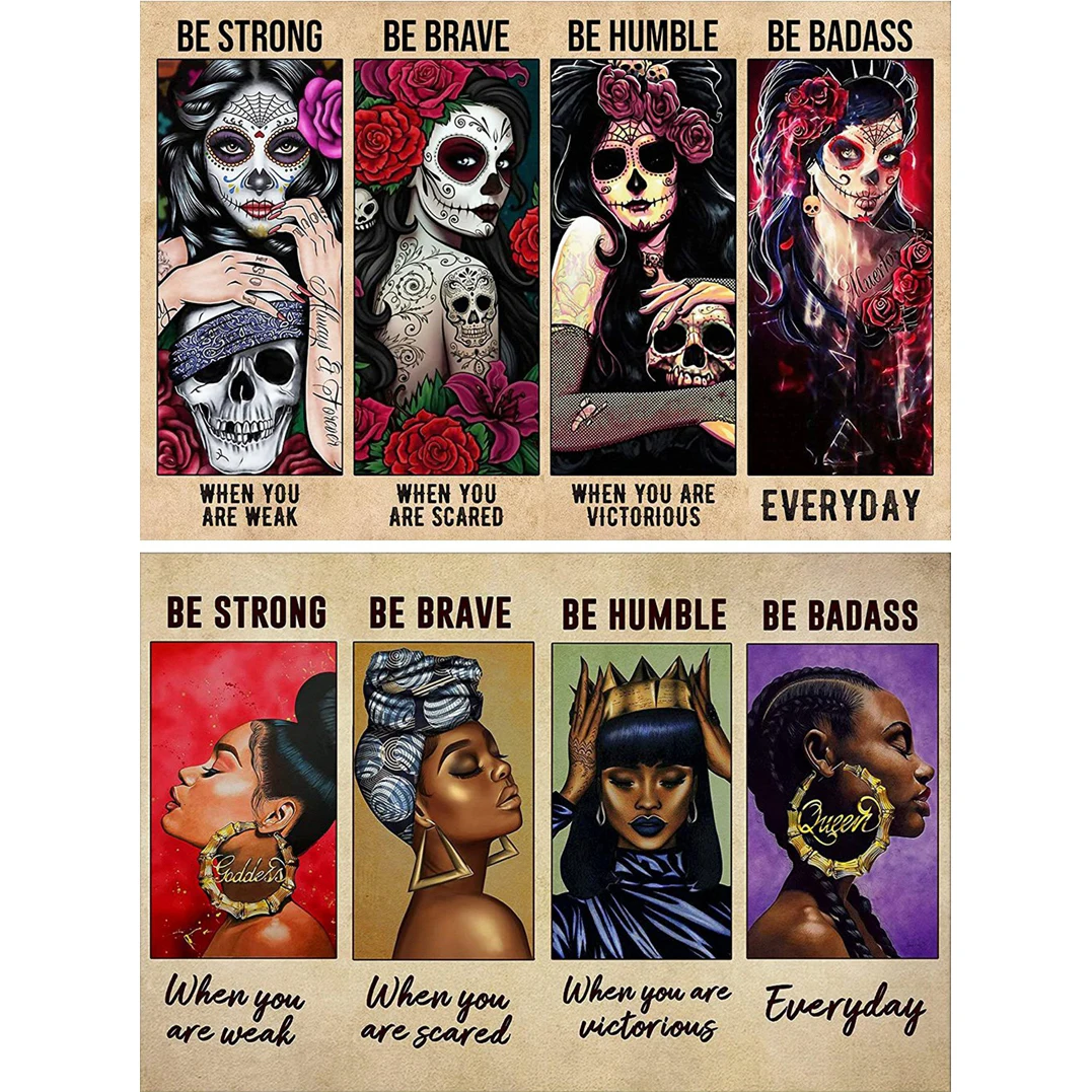 

Набор для алмазной вышивки «сделай сам», картина с черным черепом для девочек, полная выкладка, квадратная/круглая вышивка крестиком, мозаи...