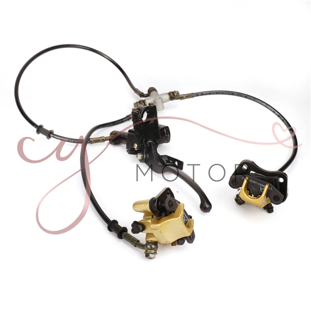 

Front Disc Brake Master Cylinder Hydrualic Caliper Assembly for Chinese 50cc 70cc 90cc 110cc 125cc ATV Quad