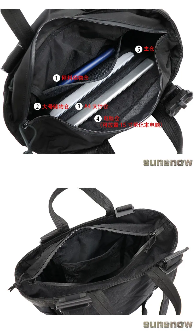 Outdoor Sports Tactics Multifunctional Camouflage Tide Bag Backpack Computer Bag Imported Fabric Multicam Cordura