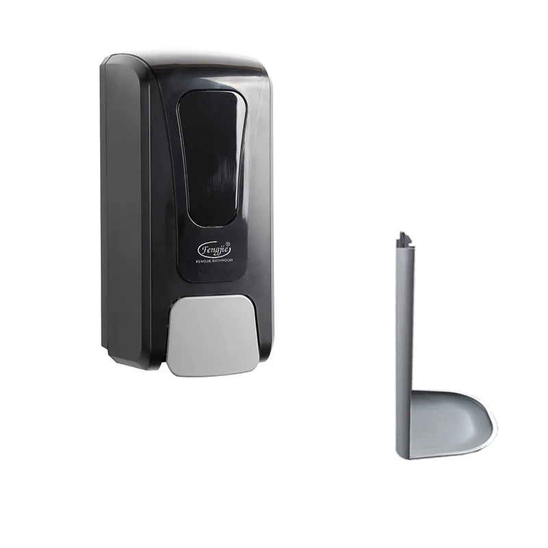 

Manual Liquid Black ABS Refillable 1000ml Soap Dispenser Best Dispenser