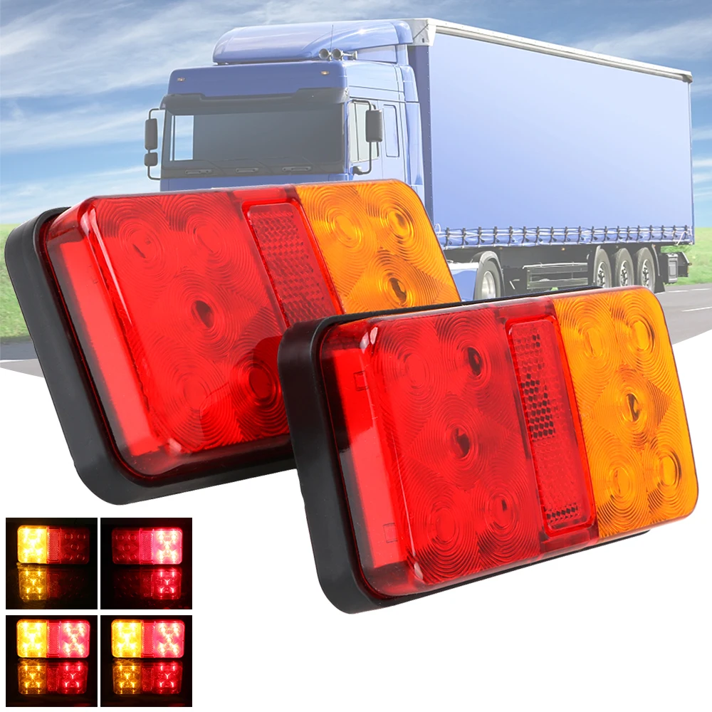 

Стоп-сигнал задний, 10 светодиодов, 12 В, 24 В, 2 шт.