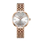 Новинка, 4 цвета, элегантные женские часы в японском стиле, кварцевые женские часы, изящный модный металлический браслет, подарок для девочки, Julius Box 1193