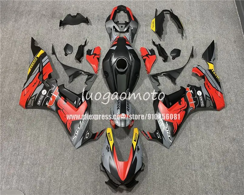 

Injection Fairings kit for HONDA CBR1000RR 2017 2018 Fairing kits Motorcycle Bodywork CBR1000 RR 17 18 Cowlings Red Black