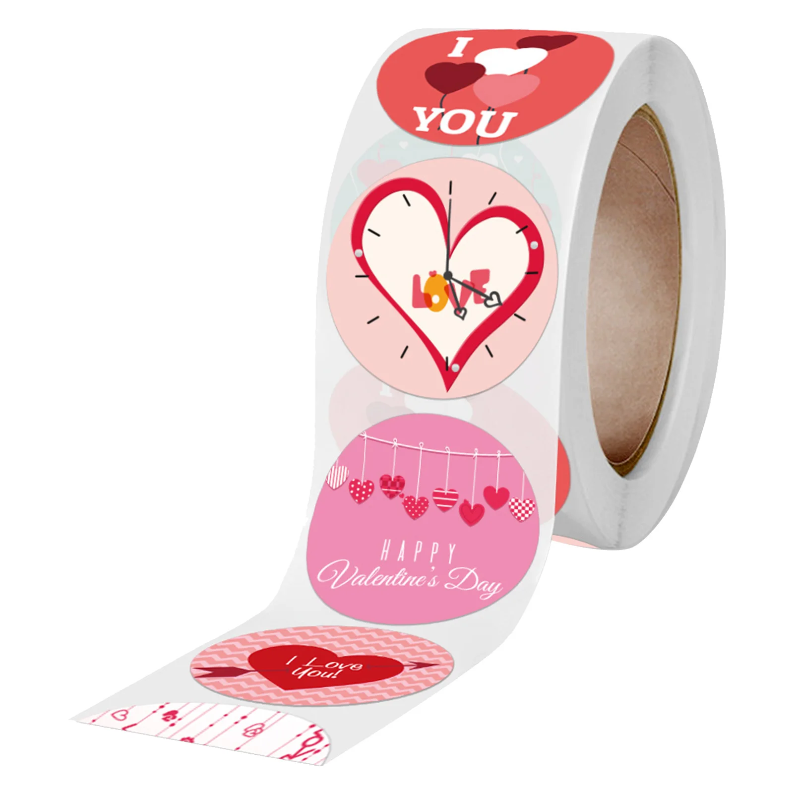 

500 шт./рулон, наклейки для упаковки подарков на день Святого Валентина