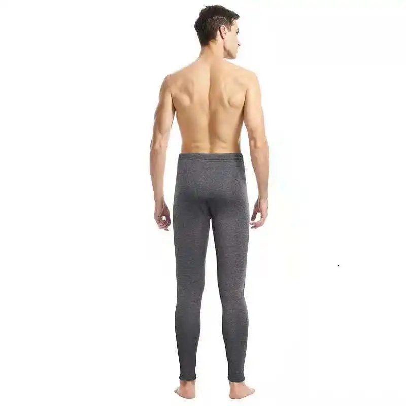 Winter New 350g Plus Velvet Man Cotton Johns Keep Warm Pants Leggings Protect The Knee Underpant For Russian |