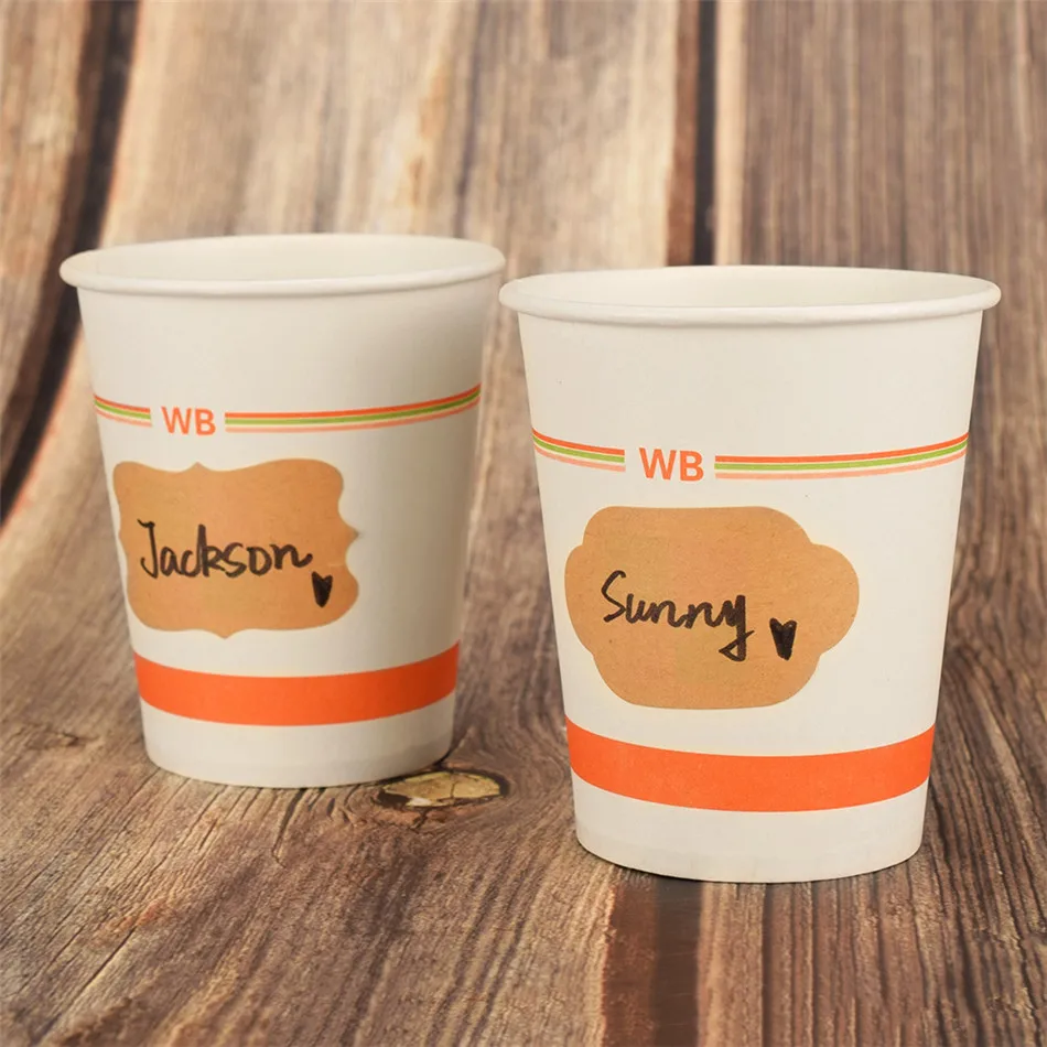 300 шт кухонные стикеры на банки винтажные пустые крафт-этикетки наклейки ручной