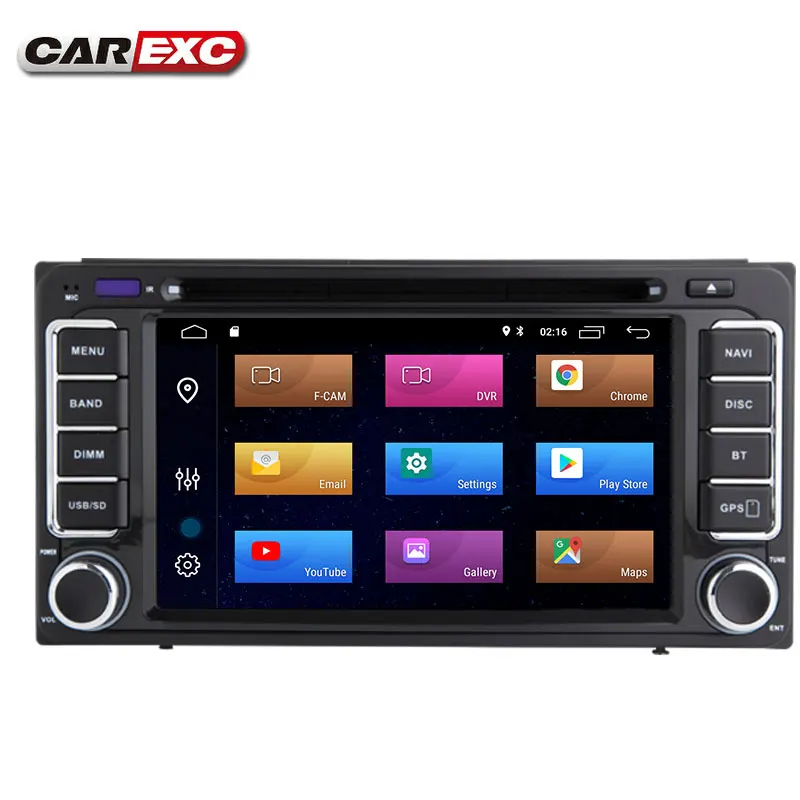 Android 9 0/9 2 два Din 7 дюймов Автомобильный dvd плеер для TOYOTA/RAV4/RAV 4 2006 2011 WIFI GPS навигация