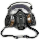 8200 Tpye Полнолицевой респиратор, противогаз, защитная химическая противопылевая маска с фильтром, комплект очков для глаз, профессиональная безопасность на рабочем месте