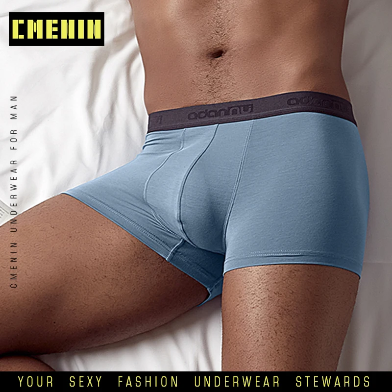 Мужские трусы боксеры хлопковые Модальные Гей Трусы мужское сексуальное нижнее