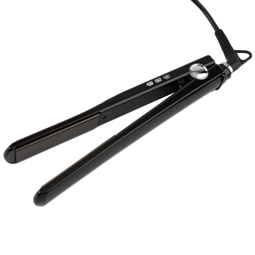 Electric Ceramic Vapor Steam Hair Straightener with Argan Oil Infusion Flat Iron Fast Heating US plug | Красота и здоровье