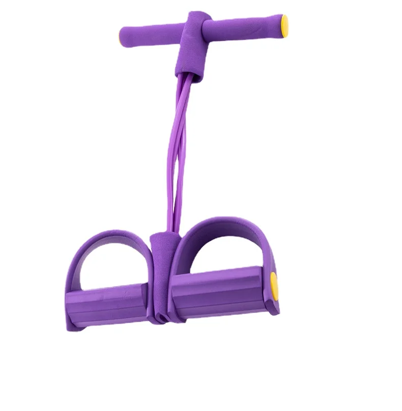 

Pedal Pedal Spring Exerciser Sit-Ups AB Rocket Women's Tension Device Foam Fitness Equipment