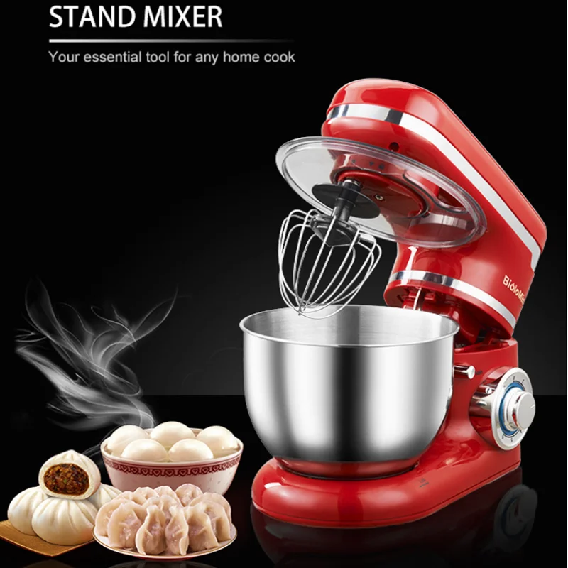 Электрический кухонный миксер для поварского стола 4 л 1200 Вт 220 В кухонная утварь