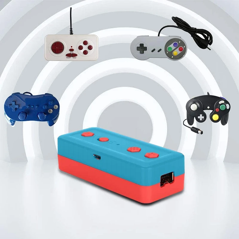 Портативный беспроводной Bluetooth игровой контроллер адаптер Ручка конвертер для