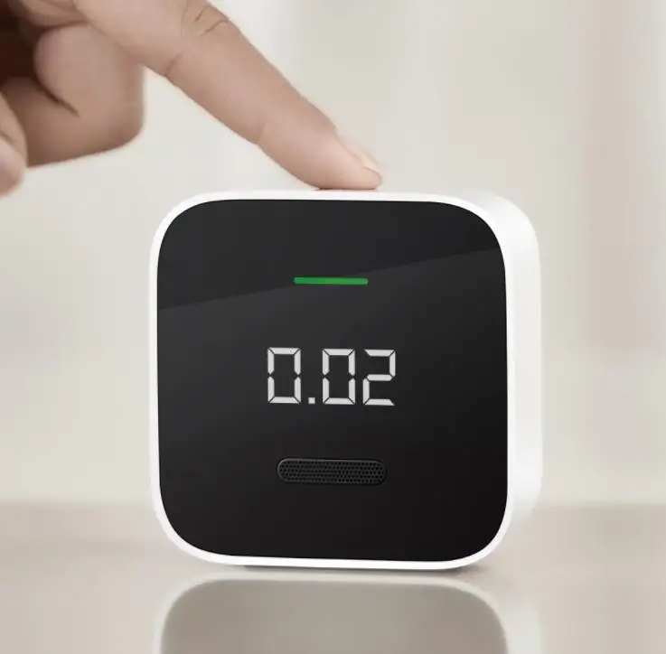 Смарт Датчик формальдегида Xiaomi Mijia Honeywell HCHO OLED Bluetooth PPB электрохимический детектор