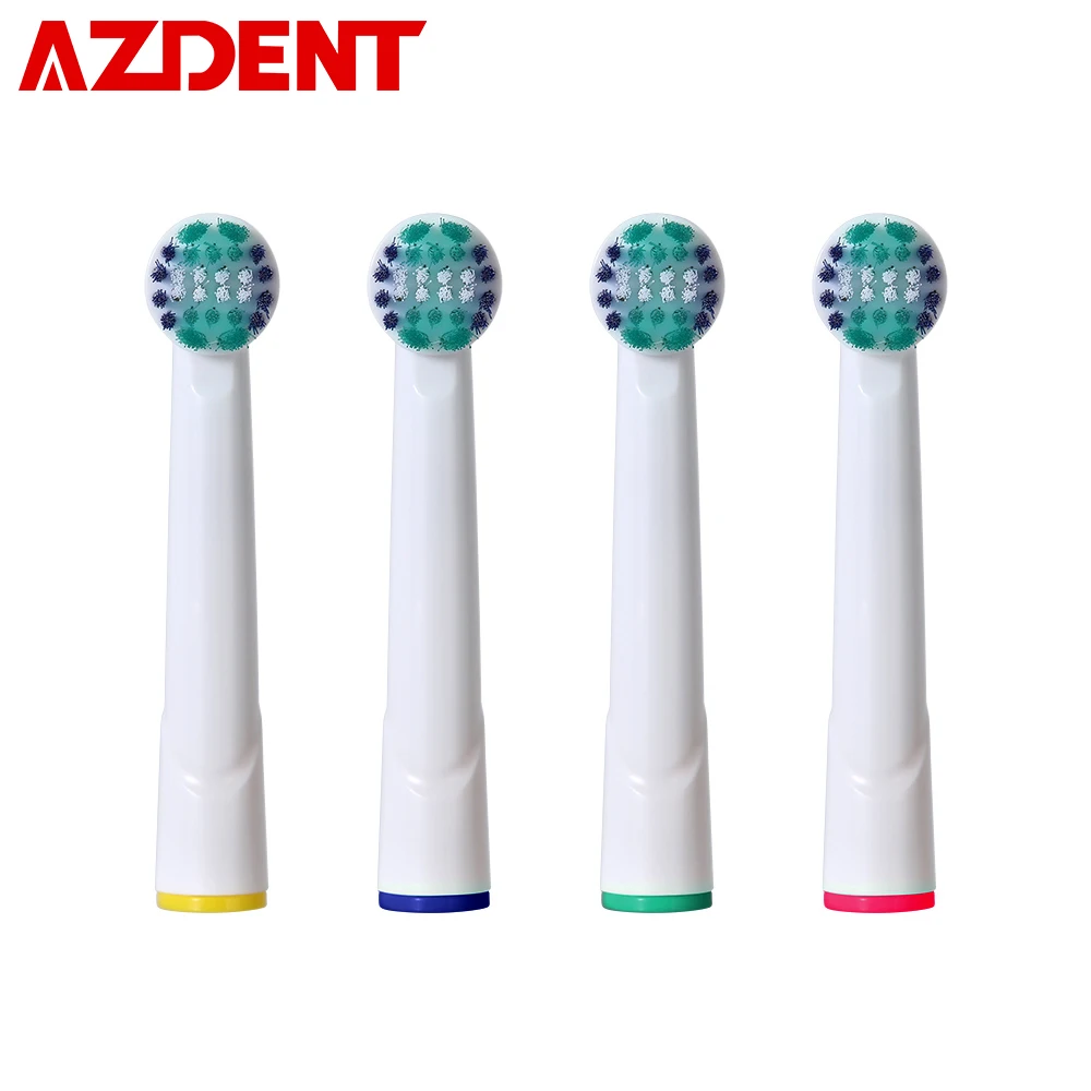 AZDENT 4/8 шт. модные насадки для зубной щетки AZ 2 Pro электрическая вращающаяся зубная