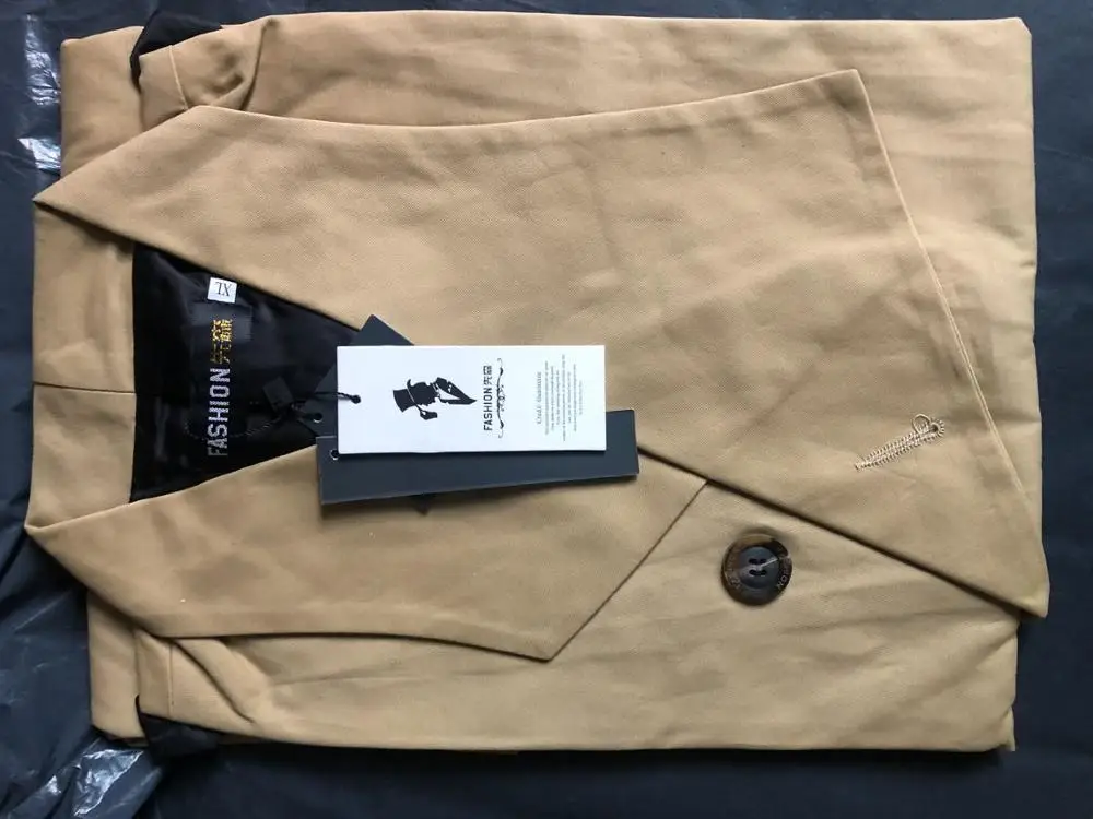 Хип-хоп жилет мужской цвет хаки Экстра длинные пальто без рукавов в стиле панк |